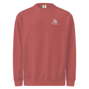 marriott unisex garment dyed sweatshirt white color logo