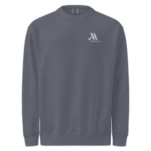 marriott unisex garment dyed sweatshirt white color logo