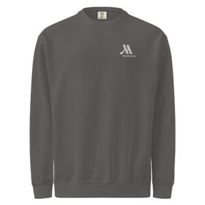 marriott unisex garment dyed sweatshirt white color logo