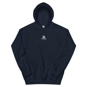 marriott unisex heavy blend hoodie | gildan white color logo