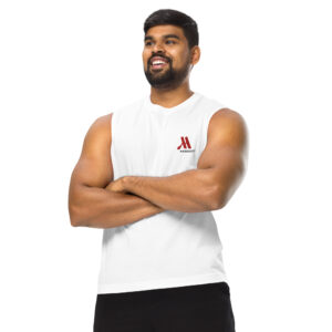 marriott unisex muscle shirt | bella + canvas full color logo