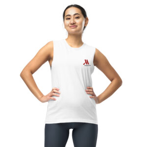 marriott unisex muscle shirt | bella + canvas full color logo