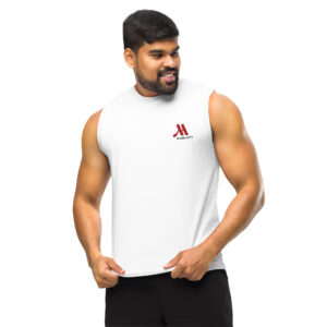 marriott unisex muscle shirt | bella + canvas full color logo