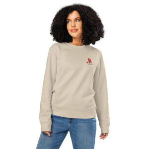 marriott unisex organic mid weight sweatshirt full color logo