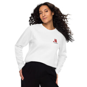 marriott unisex organic raglan sweatshirt | sol's full color logo