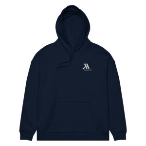 marriott unisex organic relaxed hoodie | stanley/stella white color logo