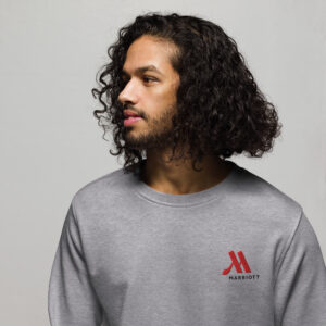 marriott unisex organic sweatshirt | sol's full color logo