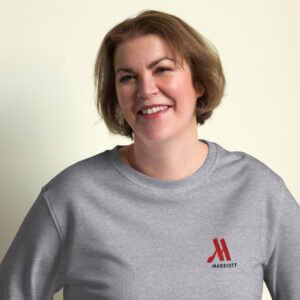 marriott unisex organic sweatshirt | sol's full color logo