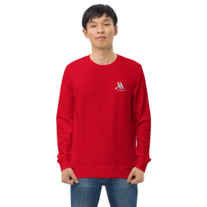 marriott unisex organic sweatshirt | sol's white color logo