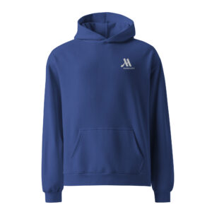 marriott unisex oversized hoodie white color logo