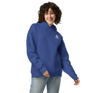 marriott unisex oversized hoodie white color logo