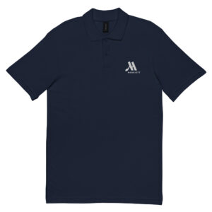marriott unisex pique polo shirt | gildan white color logo