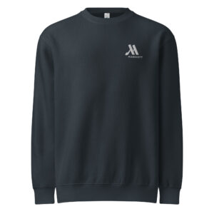 marriott unisex premium crew neck sweatshirt white color logo