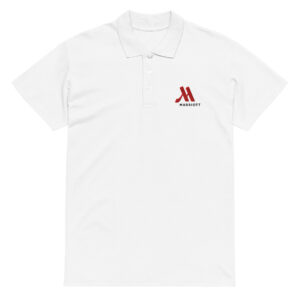 marriott unisex premium pique polo shirt full color logo