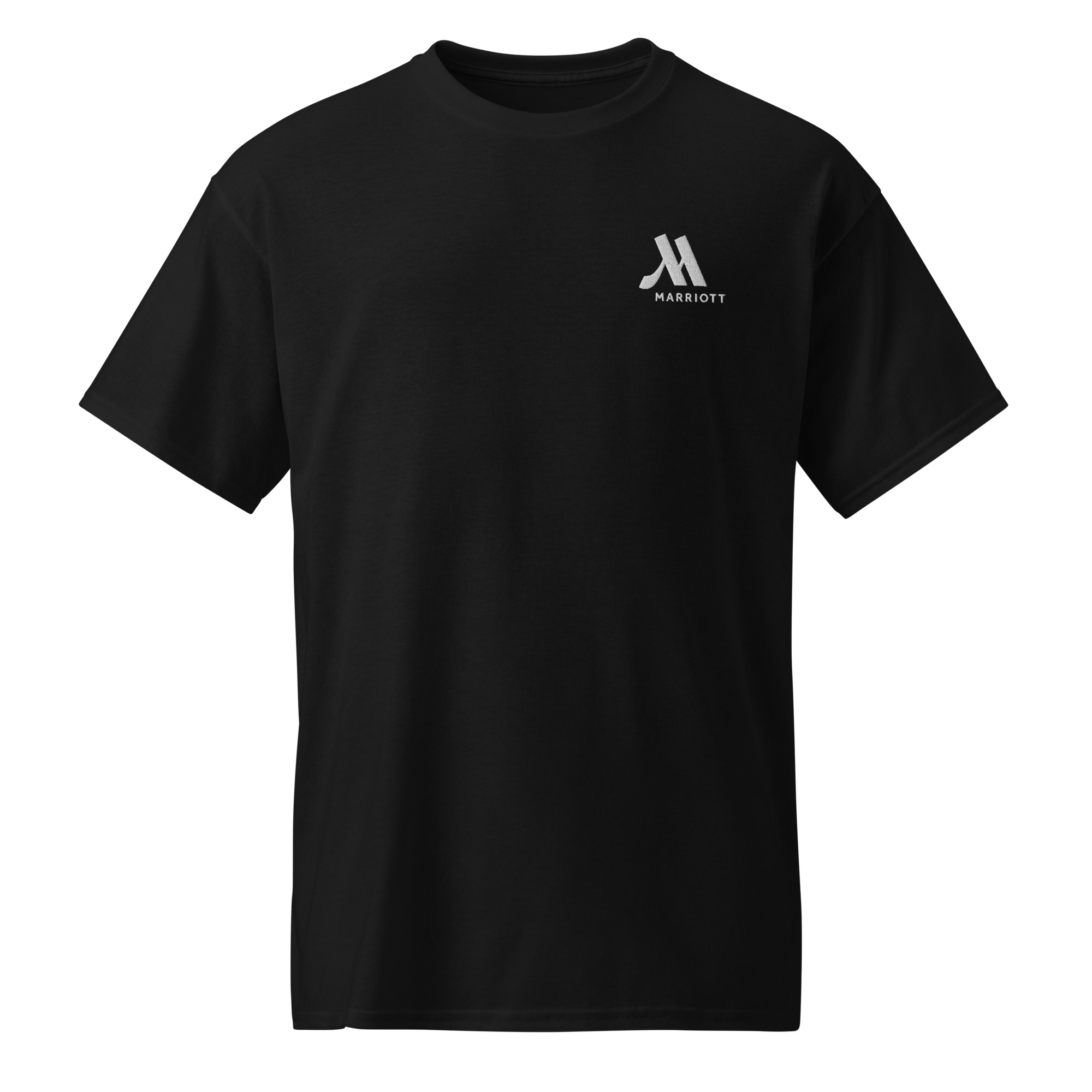 marriott unisex sports tee | gildan white color logo