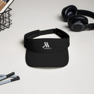 marriott visor | flexfit white color logo
