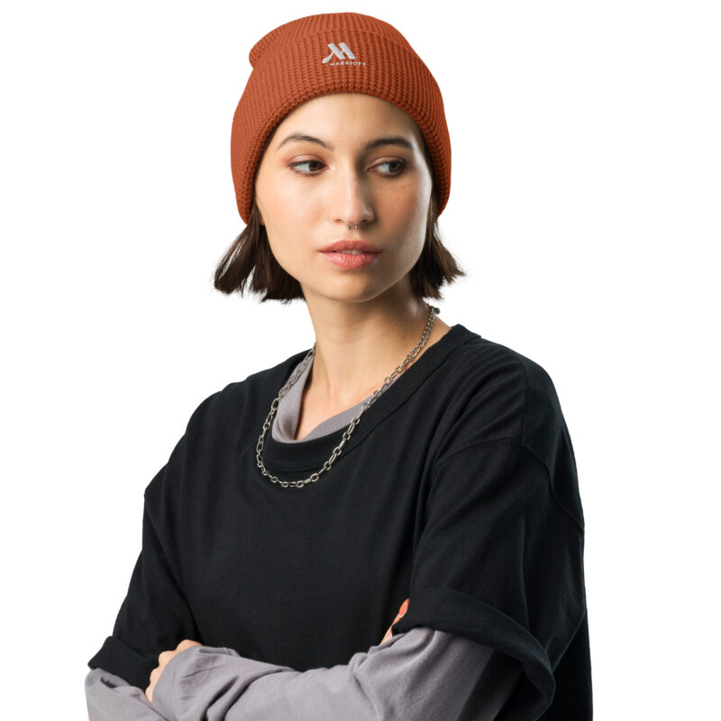 marriott waffle beanie | richardson white color logo