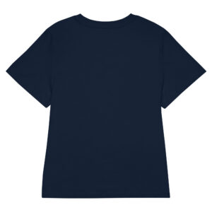 marriott women's organic ribbed neck t shirt | stanley/stella white color logo