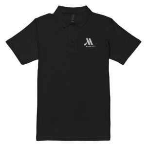 marriott women's pique polo shirt | gildan white color logo