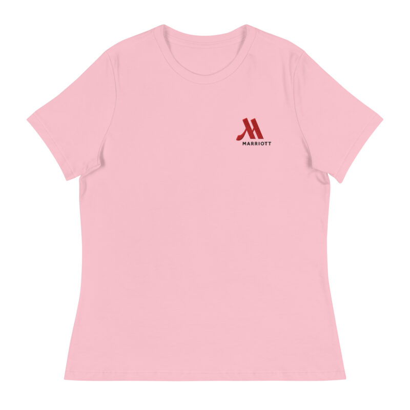 marriott women's relaxed t shirt | bella + canvas full color logo