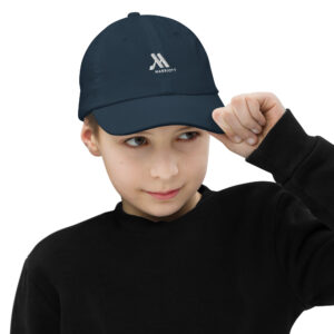 marriott youth baseball cap white color logo