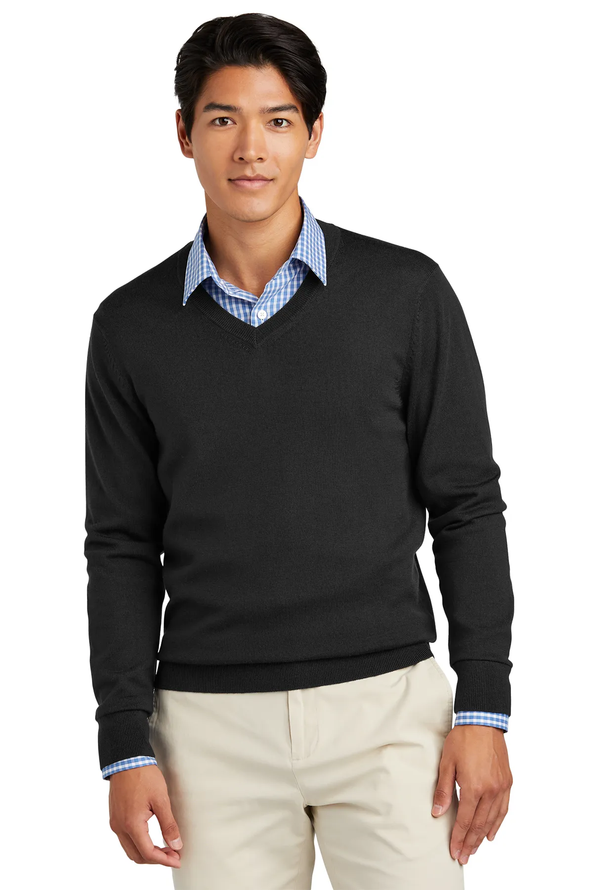 Marriott-Brooks Brothers® Washable Merino V-Neck Sweater