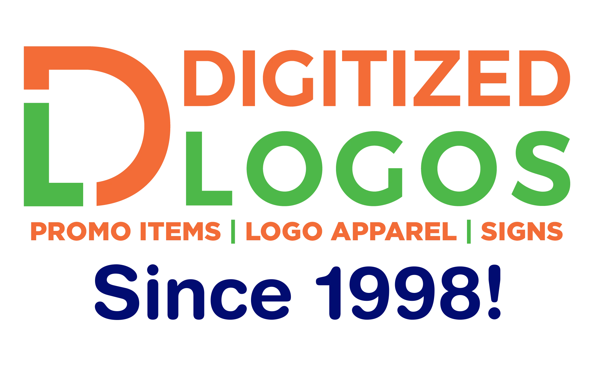 digitized logos logo new