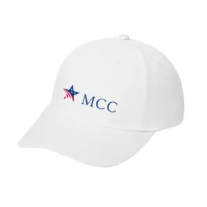 mcc embroidered port authority easy care cap (min 12 pcs)
