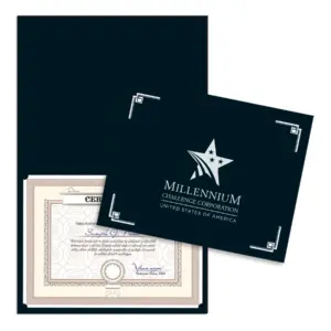 MCC Linen Certificate/Diploma Folder