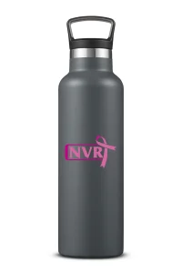 NVR Breast Cancer 21 Oz. Columbia® Double-Wall Vacuum Bottle w/Loop Top