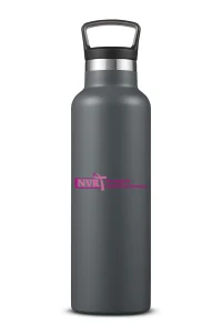Mortgage and Settlement Breast Cancer 21 Oz. Columbia® Double-Wall Vacuum Bottle w/Loop Top
