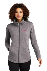 Mortgage and Settlement Breast Cancer OGIO® Ladies Luuma Full Zip Fleece Jacket