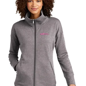 Mortgage and Settlement Breast Cancer OGIO® Ladies Luuma Full Zip Fleece Jacket