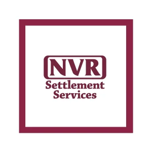 NVR Settlement Services - Printed Decal-Clear Sign Vinyl. 12x12