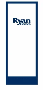 Ryan Homes - Superior Retractable Banner - 24" Silver Base. Full Color