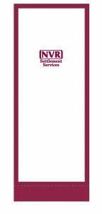 NVR Settlement Services - Superior Retractable Banner - 36" Silver Base. Full Color
