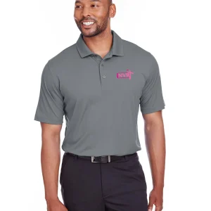 NVR Breast Cancer PUMA GOLF Men's Icon Golf Polo