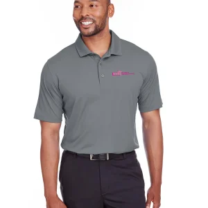 Mortgage and Settlement Breast Cancer PUMA GOLF Men's Icon Golf Polo