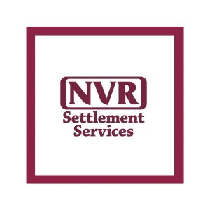 NVR Settlement Services - Decal-Clear Sign Vinyl. Custom Shape-Size