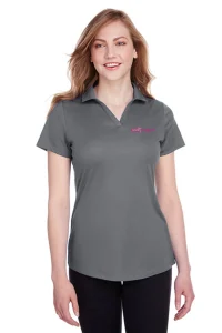 Heartland Homes Breast Cancer PUMA GOLF Ladies Icon Golf Polo