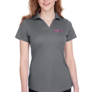 Mortgage and Settlement Breast Cancer PUMA GOLF Ladies Icon Golf Polo