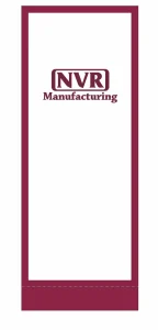 NVR Manufacturing - Econo Table Top Retractable Banner - 15" Full Color