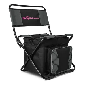 NVHomes Breast Cancer Folding Cooler Chair/Stool