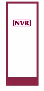 NVR Inc - Econo 24" Small Table Top Retractable Banner - Full Color