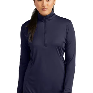 NVR Manufacturing Sport-Tek Ladies PosiCharge Competitor 1/4-Zip Pullover Sweatshirt