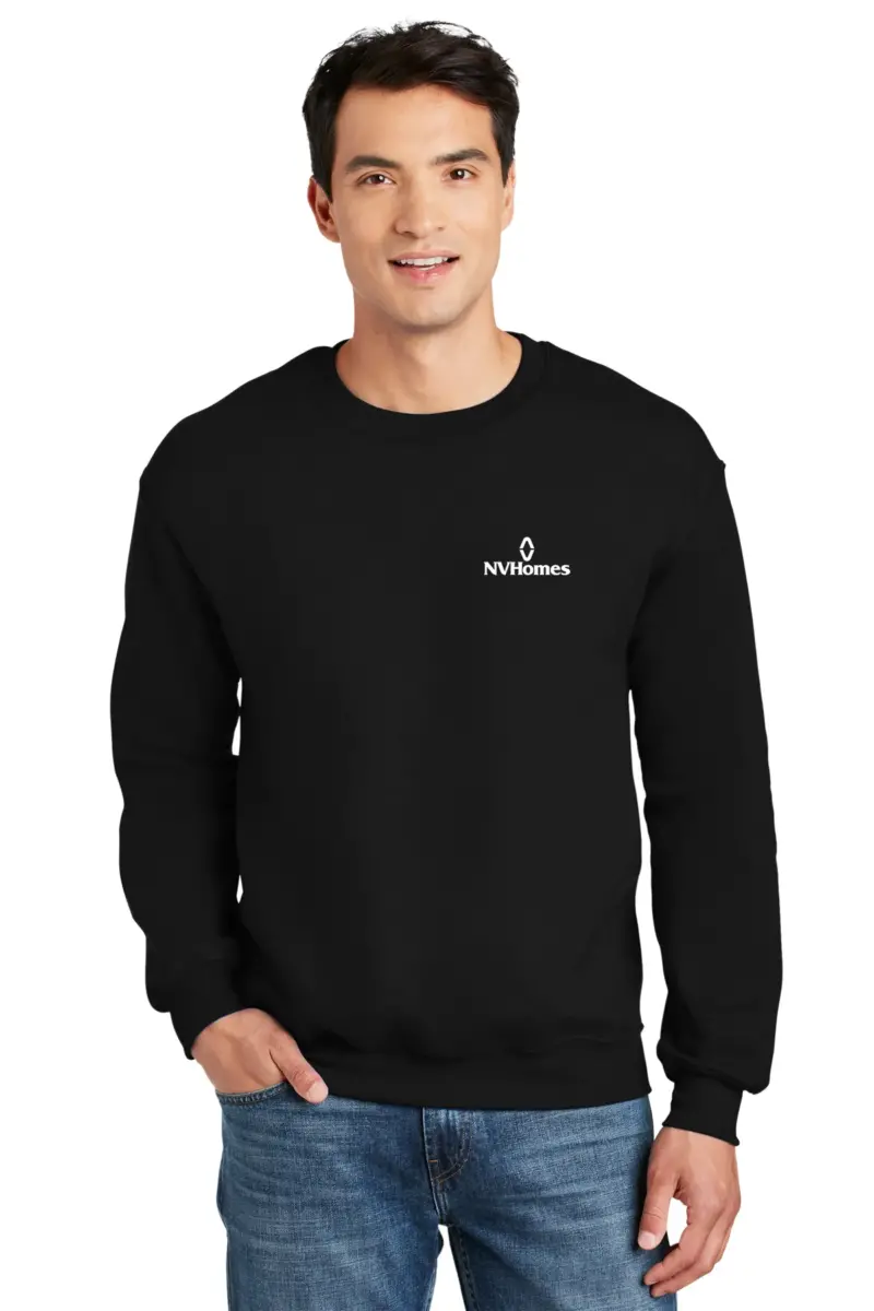 NVHomes - Gildan 9.3 Oz. DryBlend Adult Crewneck Sweatshirts Min 12 pcs