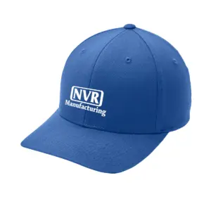 NVR Manufacturing - Embroidered Port Authority Flexfit Cotton Twill Cap (Min 12 Pcs)