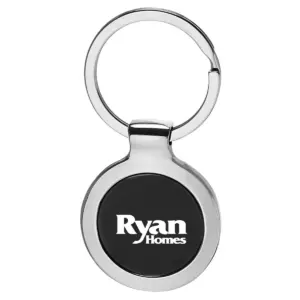 Ryan Homes - Round Two Tone Metal Key Chains