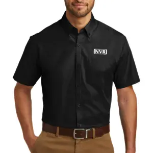 NVR Inc - Port Authority Short Sleeve Carefree Poplin Shirt