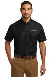 Heartland Homes - Port Authority Short Sleeve Carefree Poplin Shirt